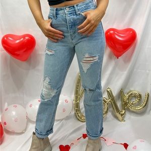 NWT KanCan dad jeans